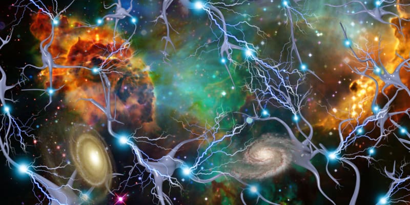 Neurons connections representing psych-k